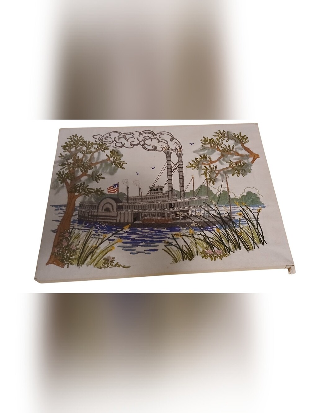 Crewel Art Wall Hanging.